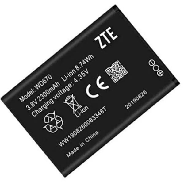 100% OriginaI ZTE WD670 Battery For Jiofi 2 m2 Reliance Router Wi-pod WIPOD Hotspot 4G LTE 850/1800 WD 670 Airtel Zte 4G Hotspot- 6months warranty