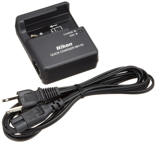 Original MH-23 Quick Battery Charger for Nikon: for EN-EL9 EN-EL9a Battery Compatible with Nikon D40 D40X D60 D3000 D5000 Digital SLR Cameras