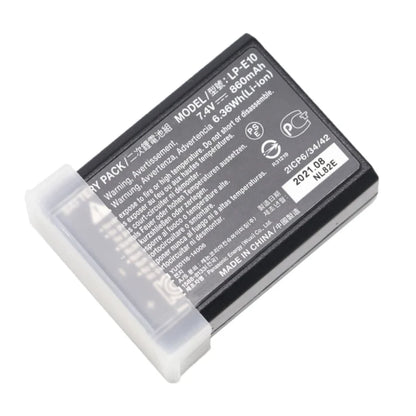 Battery pack with model details on a white background