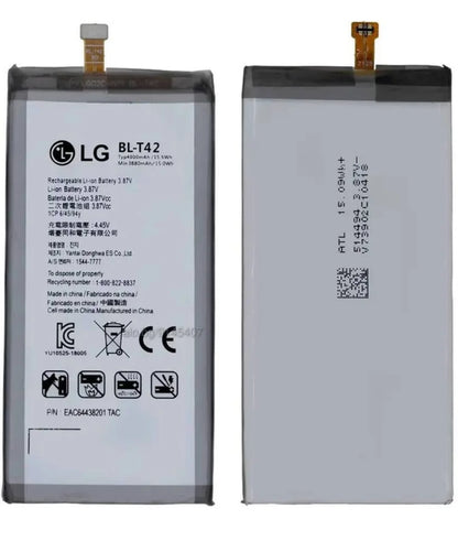 100% Original LG G8X ThinQ (LMG850UM, G850UM1A, G850UM9A) / LG V50 ThinQ 5G (LM-V500 LM-V500N) Battery BL-T42 Battery – 6months warranty