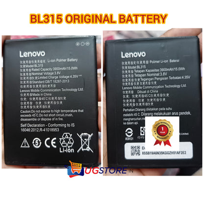 Original Lenovo A7 (L19111) Battery BL315 – 4000mAh- 1 year warranty