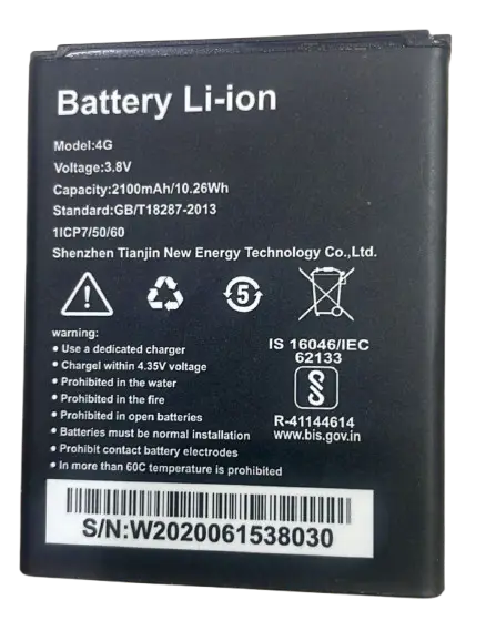 Original battery for Tukzer turbo u2 wifi dongle wm3311 router battery 6 months warranty