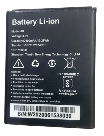 Original battery for Tukzer turbo u2 wifi dongle wm3311 router battery 6 months warranty