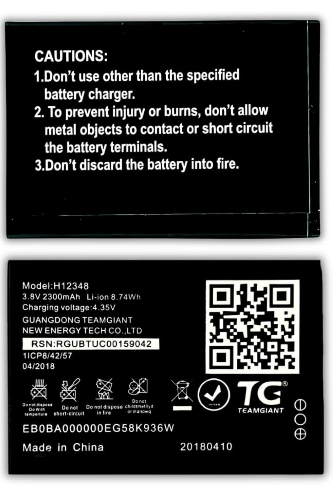 Original H12348 | DC024 | WD670 Battery for Jio WiFi Dongle JioFi 2 | M2 | M2S Router | Airtel My WiFi AMF-311WW 4G Hotspot | ZTE Wipod Airtel 4G Hotspot Battery - (2300mAh) - 1 Year Warranty