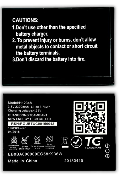 Original H12348 | DC024 | WD670 Battery for Jio WiFi Dongle JioFi 2 | M2 | M2S Router | Airtel My WiFi AMF-311WW 4G Hotspot | ZTE Wipod Airtel 4G Hotspot Battery - (2300mAh) - 1 Year Warranty