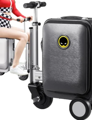 UGSTORE Electric suitcase smart driving luggage electric suitcase scooter with removable battery speed (1 Pc)
