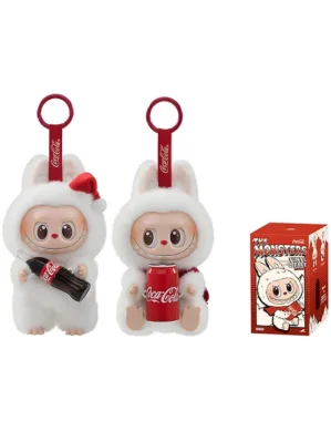 Pack of 2 Original Popmart Labubu The Monsters Coca Cola Series Happy Factor Vinyl Plush Figure- Pack of 2 Blind Boxes