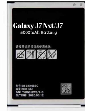 Original Compatible Battery for Samsung Galaxy J7 Nxt (SM-J700F)|J4 (SM-J400F)|J7 (SM-J701F|DS)|On7-(SM-g600F)|On7 Pro (SM-G600FY) | J7 Duo (SM-J700D)|J7 Neo (SM-J900F)|J7 Core (SM-700C)-(3000mAh)