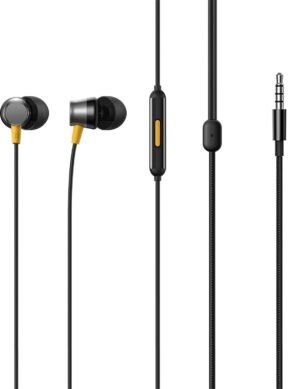 Realme Buds 3 (3.5 mm) Wired in Ear Earphones with Mic (Black)