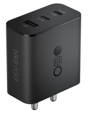 CMF by Nothing 65 Watt 3 Port 3 A Multiport Mobile Charger for CMF Phone New 2024 One Charger