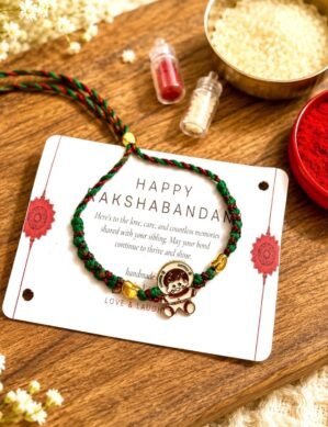 🚀 Little Astronaut kids Rakhi – Handmade with Love 🌙