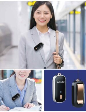 UGSTORE Personal Ionic Negative Mini Portable Wearable Negative Ion Necklace Air Purifier For Home Random color