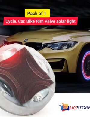 UGSTORE Cycle, Car Bike tyre rim valve light solar charge- pack of 1