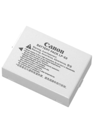 Original Battery for Canon Battery Pack LP-E8 - 6 Months warranty