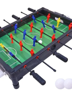 UGSTORE Speed-Up Tackle Foosball, Mini Football, Table Soccer Game (75 Cms) - Black