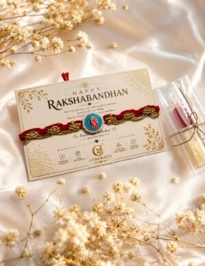 ❤️ Ganesha Macramé Bhai Rakhi ❤️