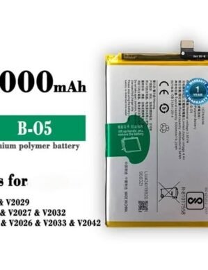 Original Battery For Vivo B-O5 For Vivo Y20 / Y20i / Y20G / Y20A / V2052 / V2054 / V2037 / V2029- 6months warranty