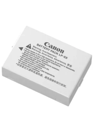 Original Battery for Canon Battery Pack LP-E8 – 6 Months warranty