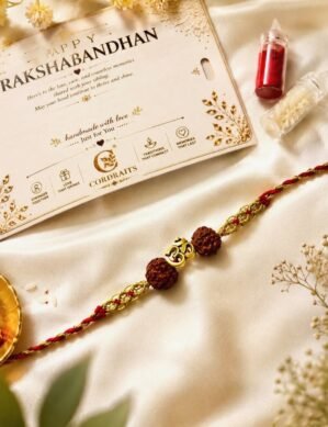 Om Rudraksha Rakhi