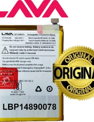 Original Mobile Battery For Lava Blaze Lzx403 / Lzx411 Mobile Battery Lbp14890078 5000 Mah- 6 months warranty