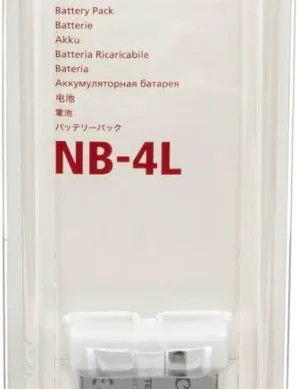 Original Canon NB-4L Lithium-Ion Battery Pack (3.7v 760mAh)